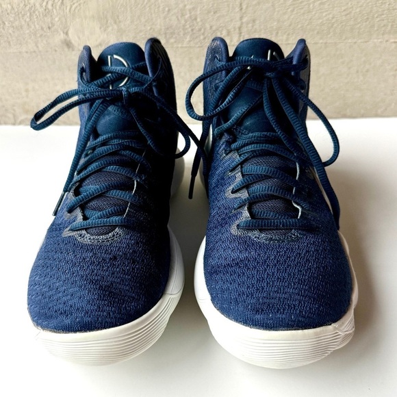 Nike Hyperdunk Women’s Athletic Basketball Hi-Top Sneakers Midnight Navy 8.5 - Picture 2 of 16